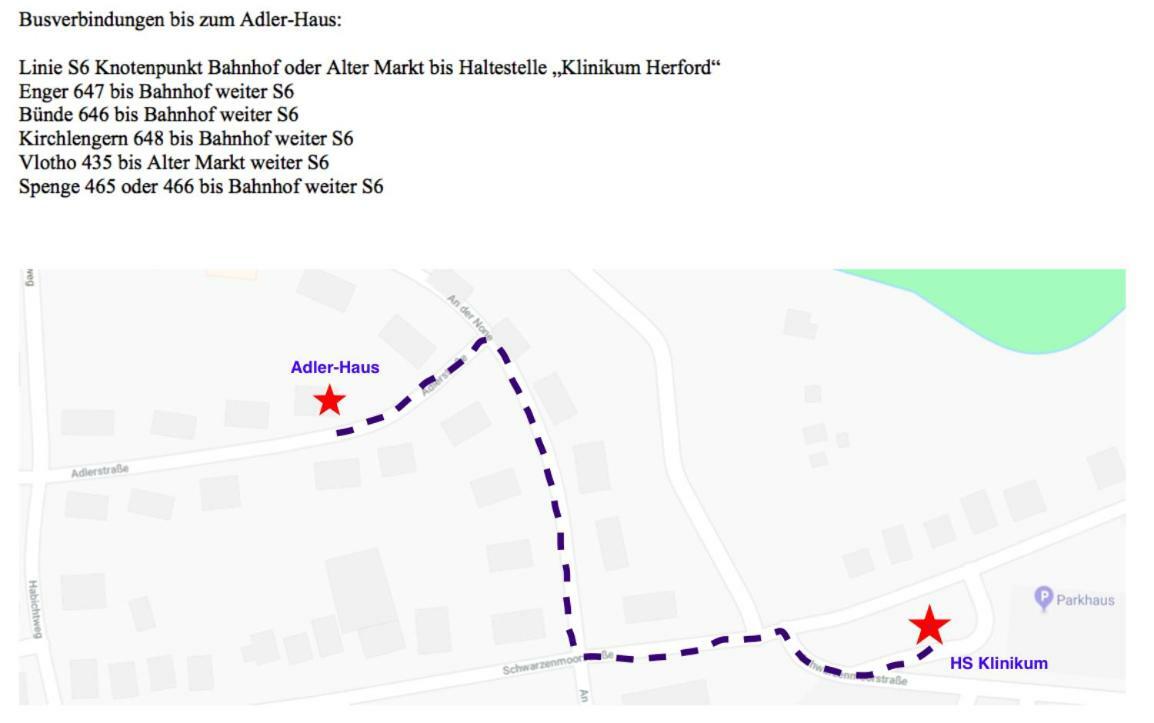 Hotel Adler-Haus Herford Zewnętrze zdjęcie